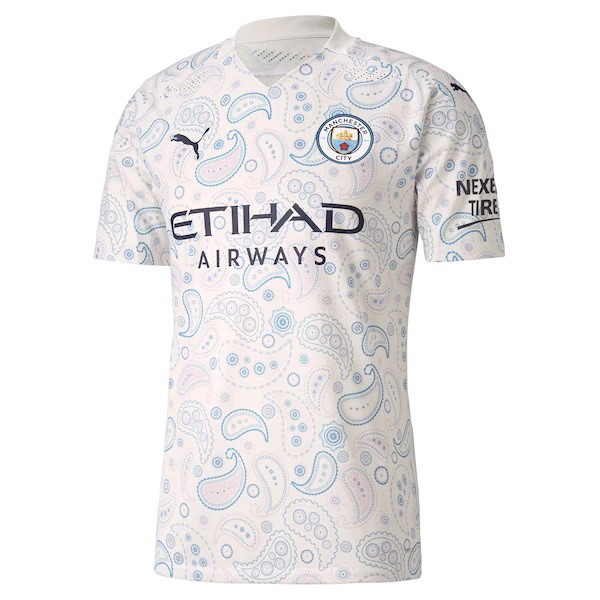 Camiseta Manchester City 3ª 2020/21 Blanco
